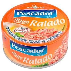 ATUM RALADO EM ÓLEO PESCADOR 170G