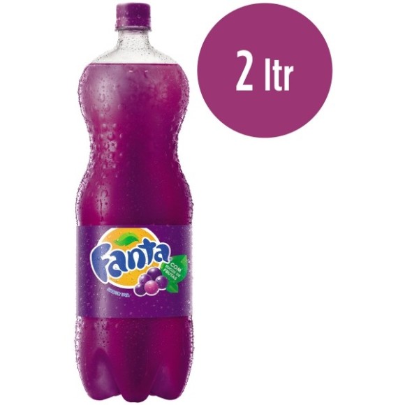 REFRIGERANTE FANTA UVA 2 LITROS FARDO COM 6 UNIDADES