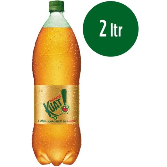 REFRIGERANTE KUAT GUARANÁ 2 LITROS FARDO COM 6 UNIDADES