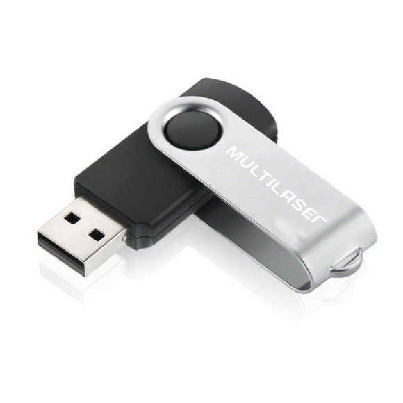 PEN DRIVE Multilaser Twist Drive flash - USB 2.0