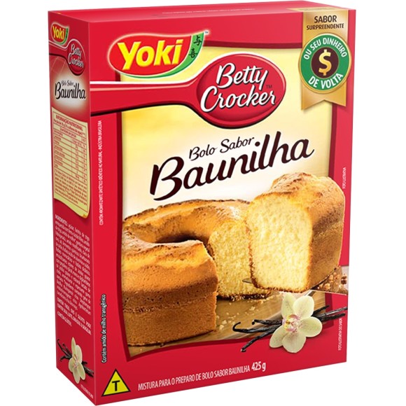 MISTURA PARA BOLO DE BAUNILHA 400G