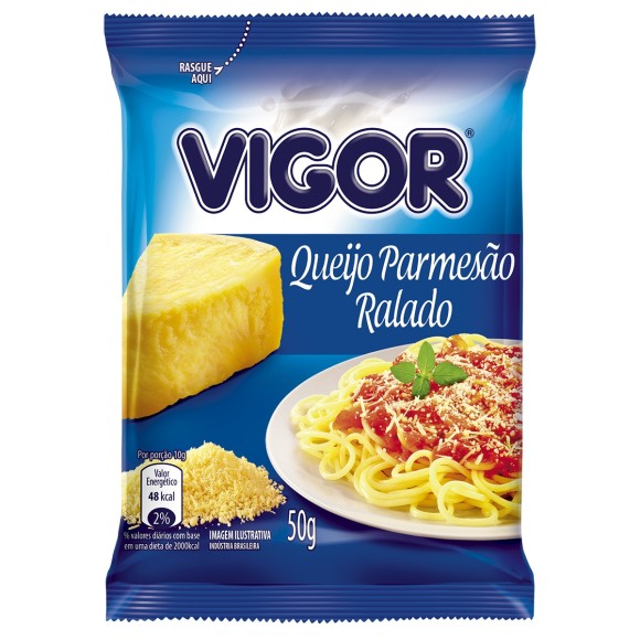 QUEIJO PARMESÃO RALADO 50G